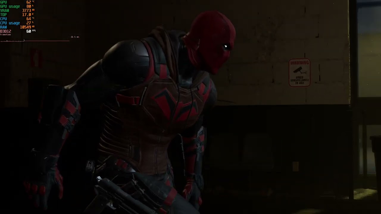 Gotham Knights | 1080p 17w | ROG Ally Z1 Extreme