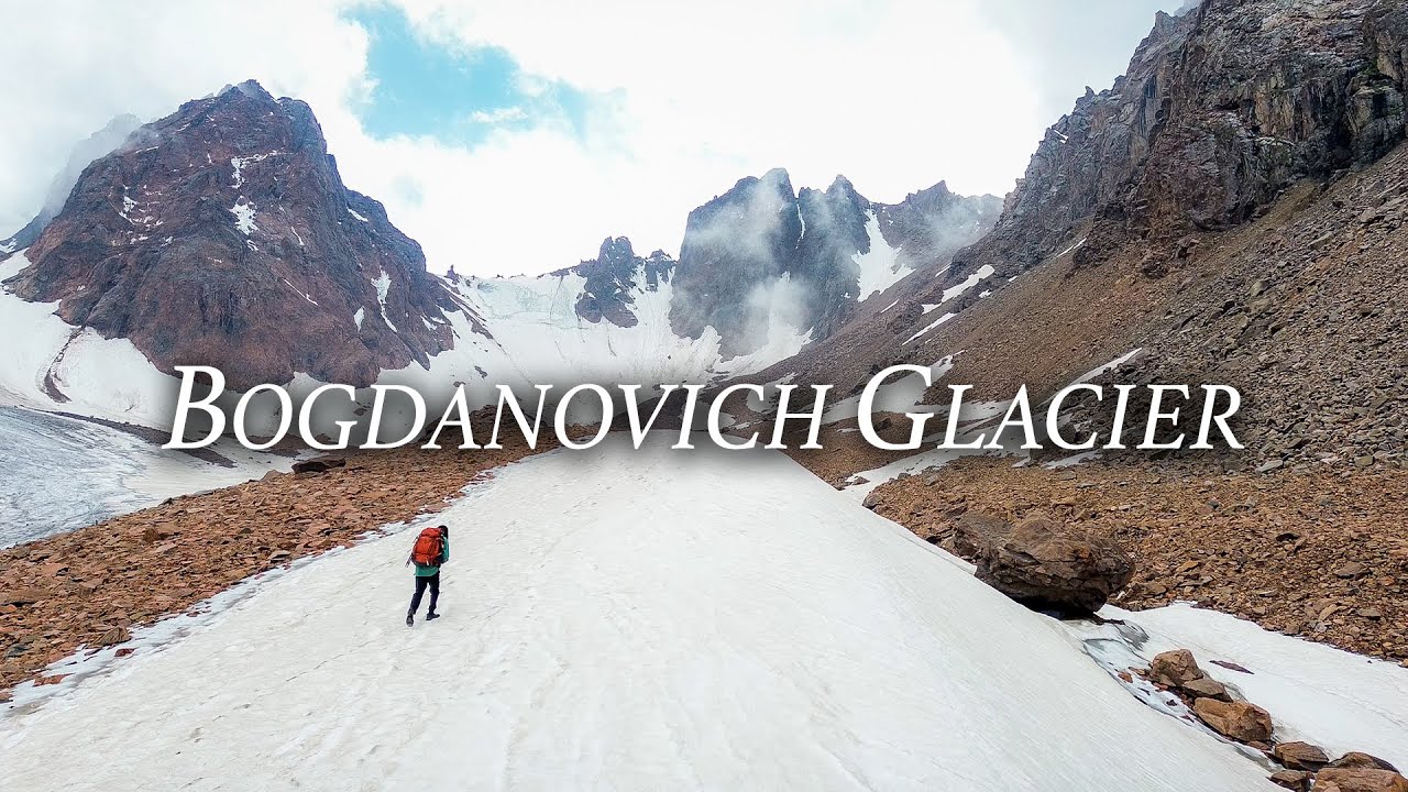 Silent Hiking in Kazakhstan Glacier at Shymbulak Almaty