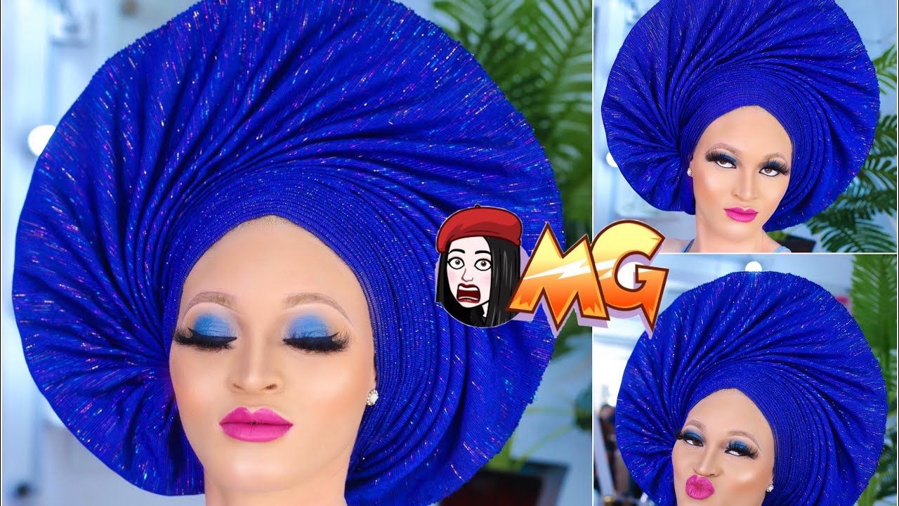 HOW TO TIE A FULL FAN GELE