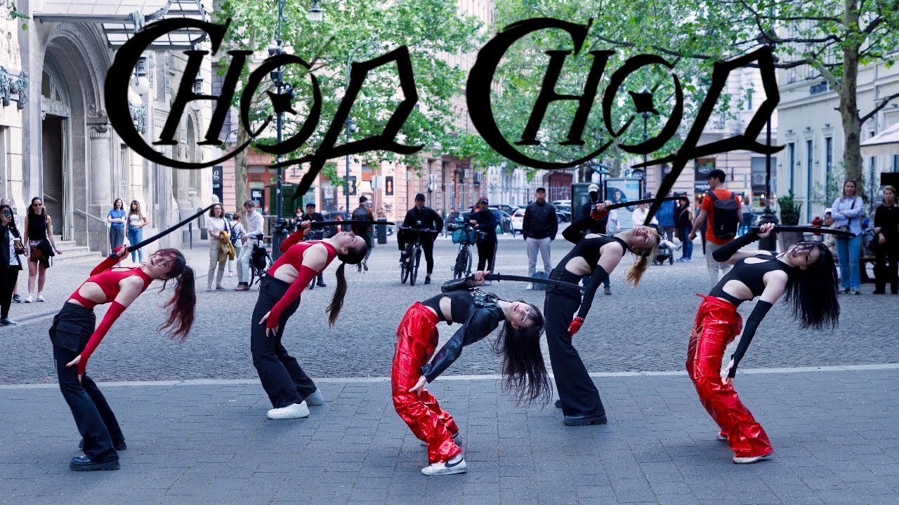 [TPOP IN PUBLIC RANDOM DANCE] VIIS - CHOP CHOP Cover by Papillon JUNIOR Team in Budapest, Hungary