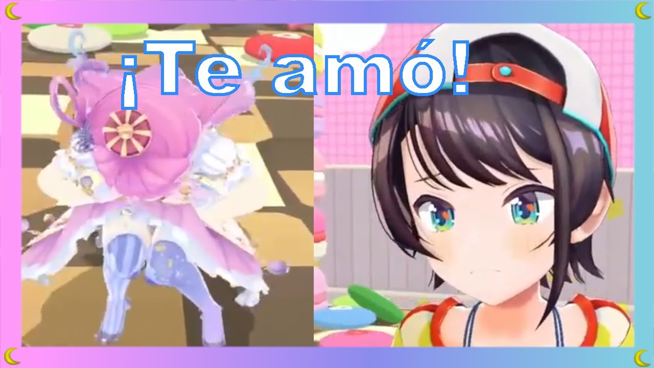 Himemori Luna no puede hacer sentadillas y Subaru le declara su amor Hololive Subtítulo Español