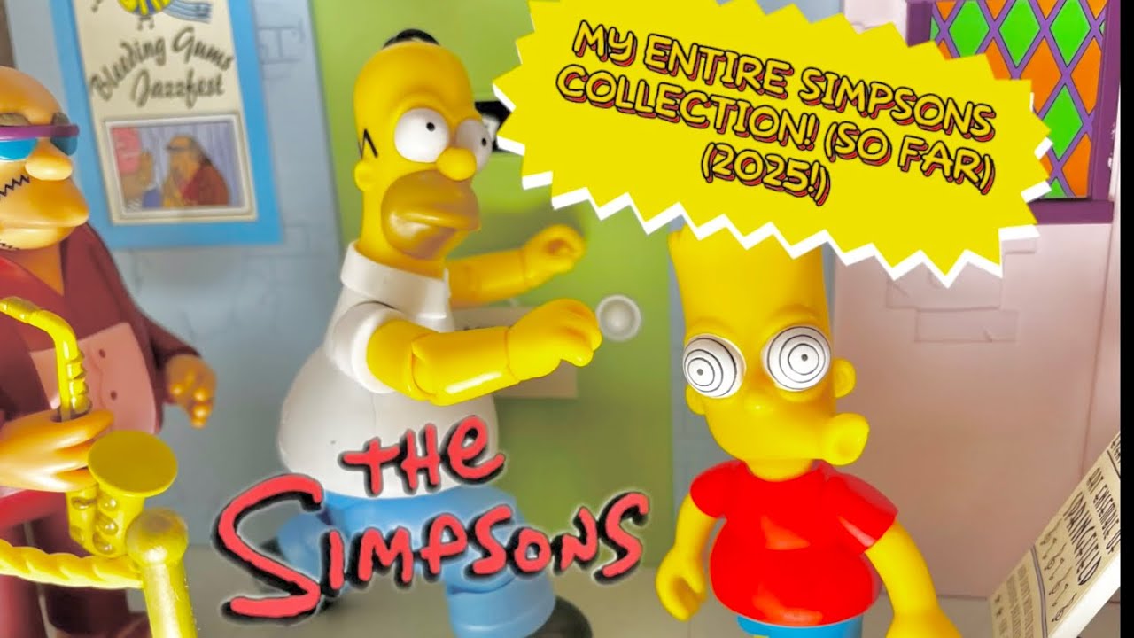 Touring My MASSIVE Simpsons Collection | Rare Figures, World of Springfield, Funko & More!