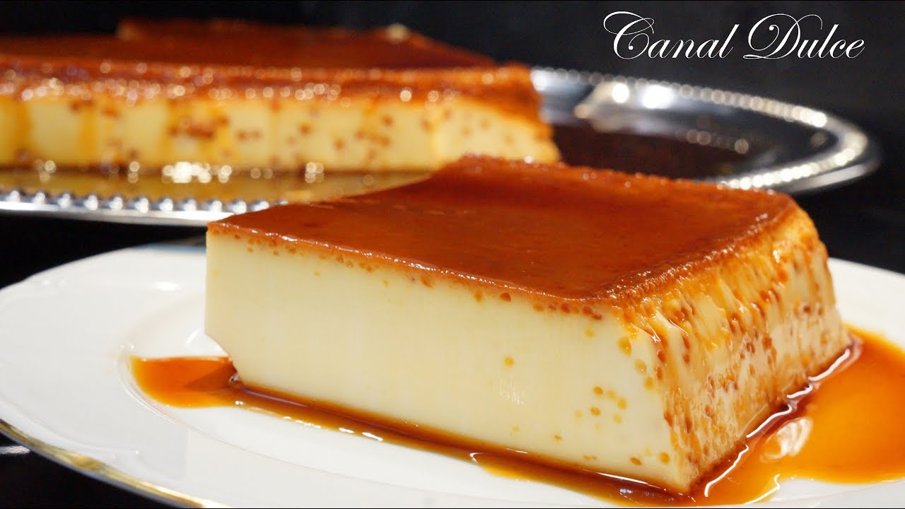 FLAN DE  LECHE CONDENSADA SUPER DELICIOSO Y FÁCIL