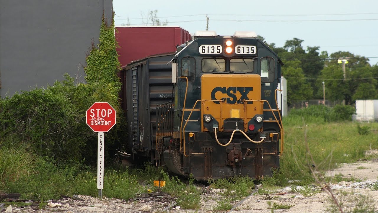CSX Local and Switching Action - Miami, FL