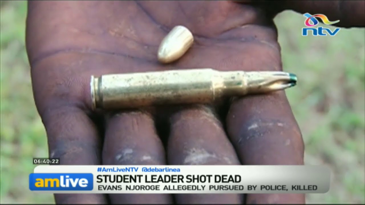 Meru University student leader shot dead by police during protests