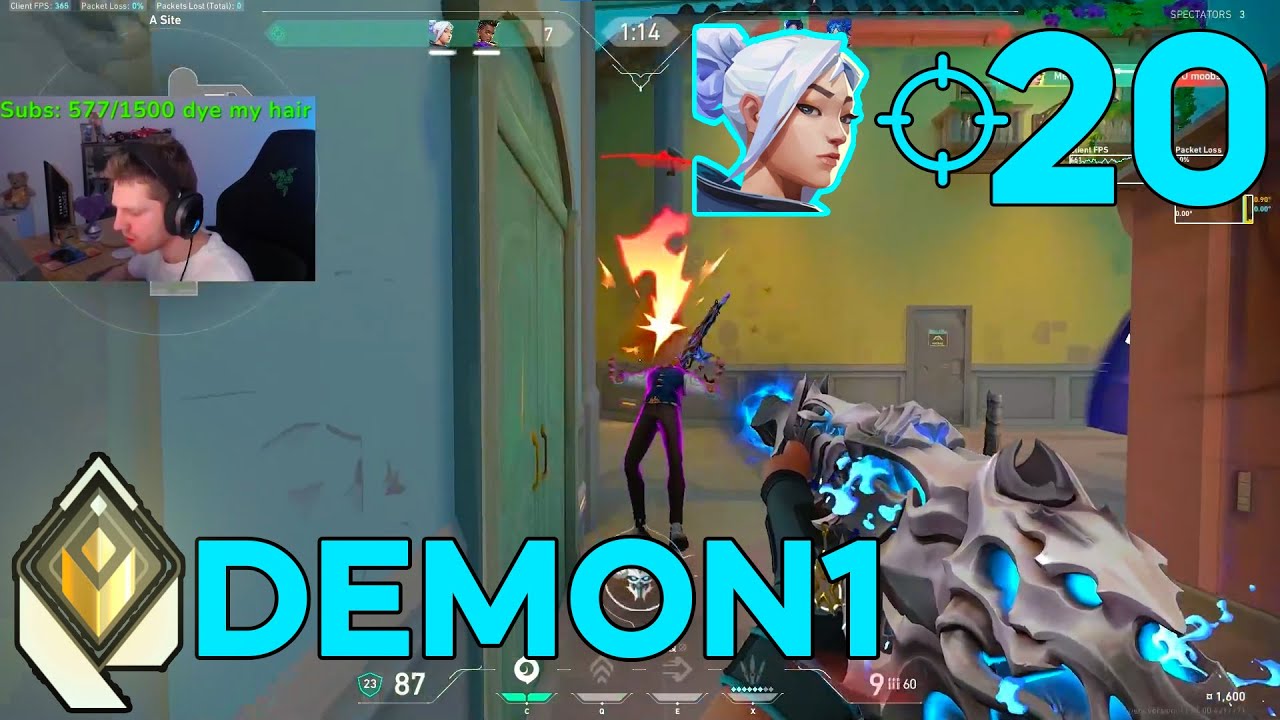 HE'S READY FOR VCT!! - C9 Demon1 [NA] 
