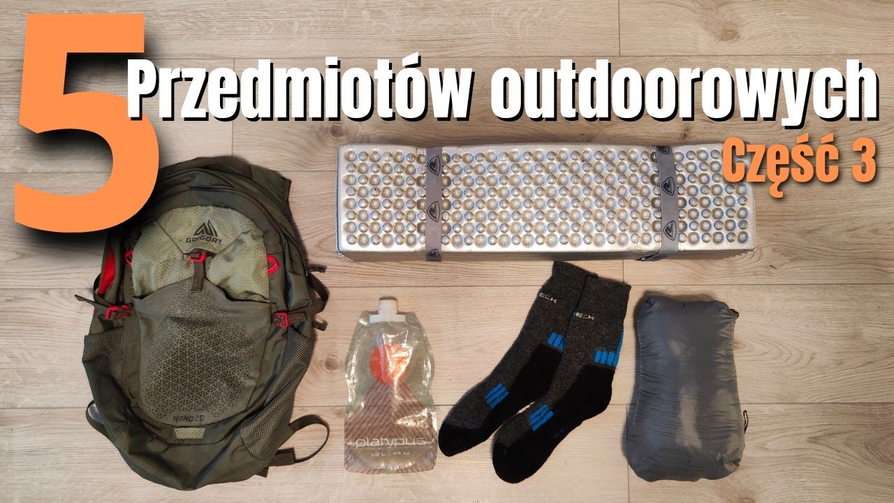 5 rzeczy z mojego EKWIPUNKU - czego używam w terenie i na co dzień. CZĘŚĆ 3 - RECENZJA sprzętu