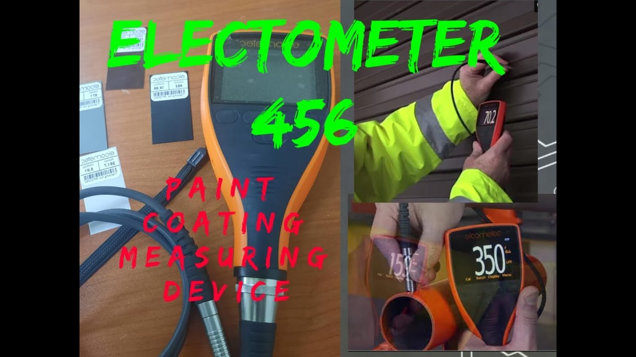 Elcometer 456 Paint coating thickness gauge in urdu/hindi/ Dry paint coating measurement