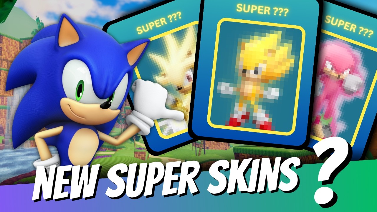 🌟 SUPER SKINS We Need For 2025 | Sonic Speed Simulator