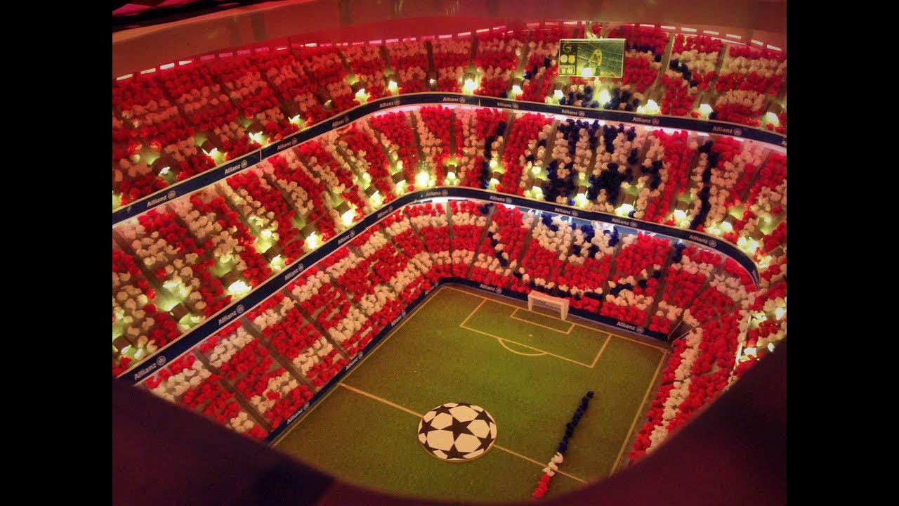 Allianz Arena scale model (Full timelapse)