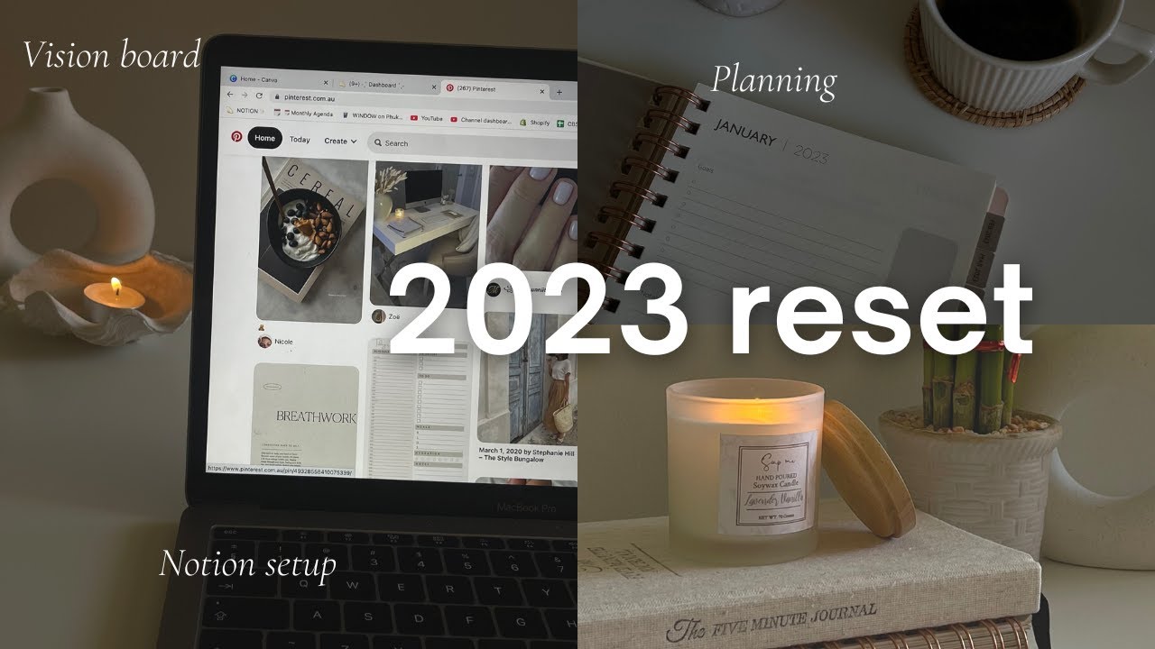 LET'S RESET FOR 2025: vision board, new year goals & habits, notion setup