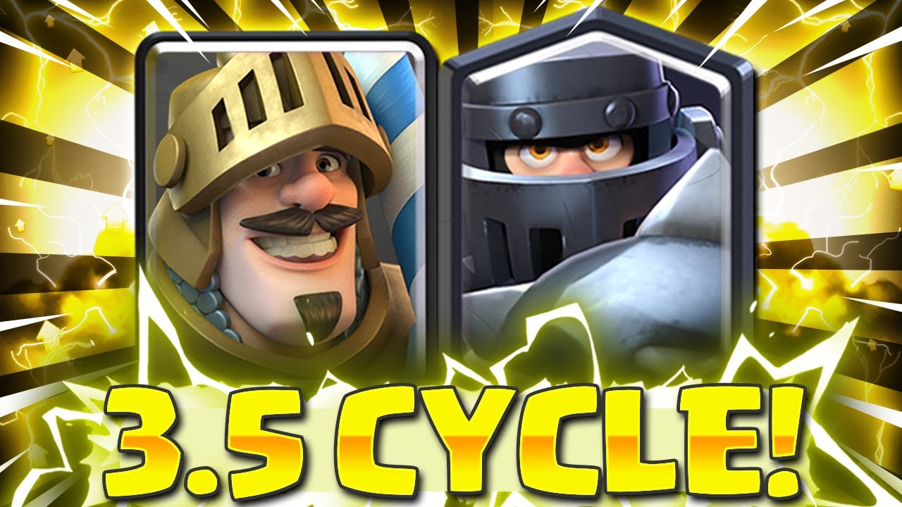 NEW META!! MEGA KNIGHT + PRINCE 3.5 CYCLE DESTROYS EVERYTHING! Clash Royale Mega knight Deck 2021