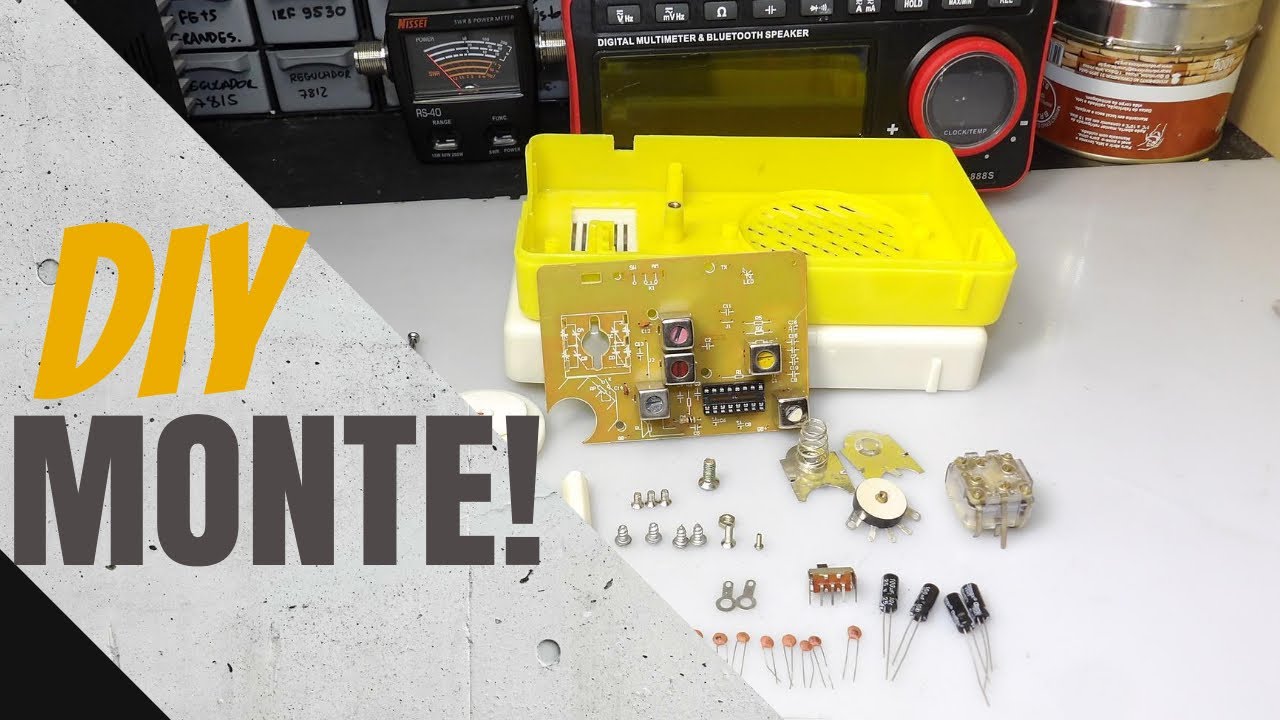 Um kit completo para montagem, bom e super Barato! #UTSOURCE