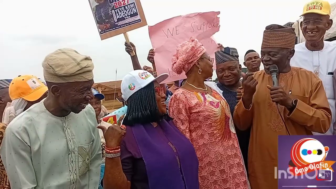 Hon Kazeem Salako address all APC MEMBERS IN ATAN ILOGBO IJOKO IJU WARD, after  the Press conference