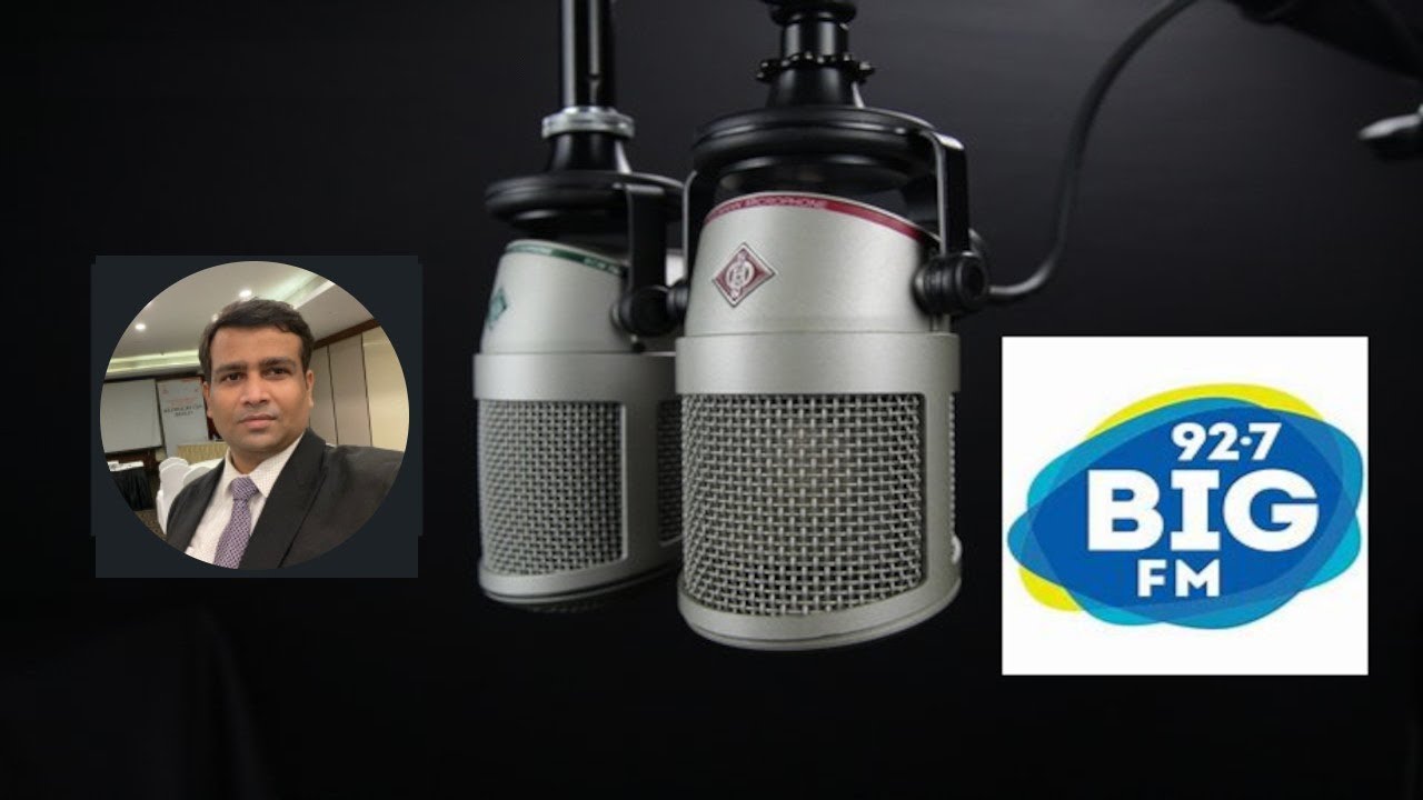 Cyber Fraud Awareness Interview on Radio 92 7 BIG FM Mumbai for Cyber Shield 2 0