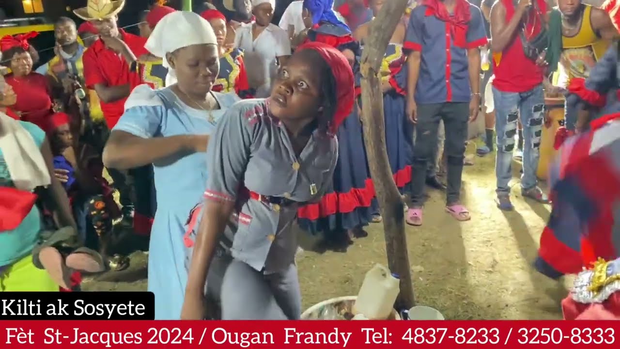 Lwa yo move - Fèt  St-Jacques 2024 / Ougan  Frandy  Tel:  4837-8233 / 3250-8333