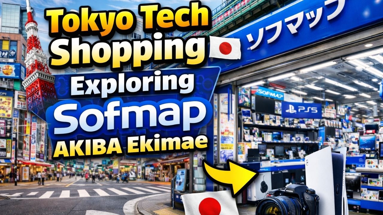 Akihabara Electronics Heaven 🇯🇵 Sofmap AKIBA Station Front ソフマップ AKIBA 駅前館