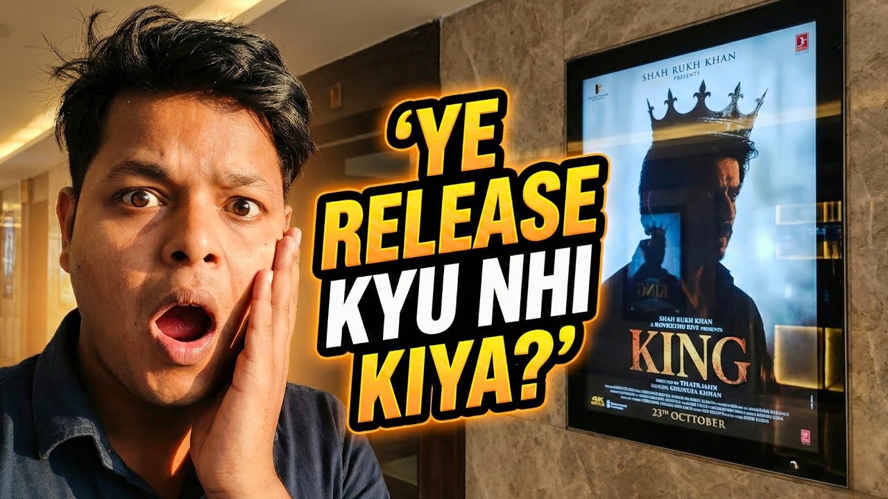 SRK&rsquo;s KING Poster SHOCKS Everyone in Cinemas! What&rsquo;s Going On?!&rdquo;
