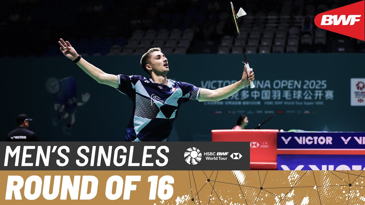 VICTOR China Open 2025 | Christo Popov (FRA) vs. Jonatan Christie (INA) [4] | R16