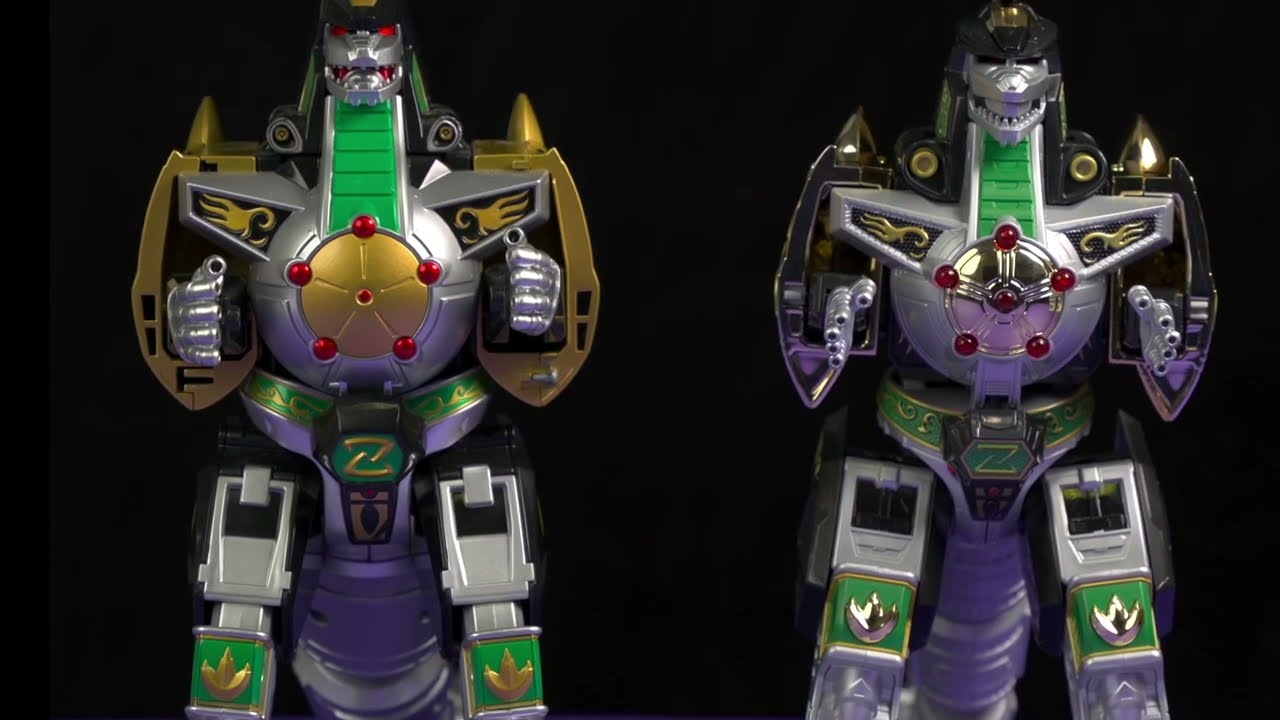 Hasbro Lightning Collection ZAP Dragonzord Review and Comparison!! Better than Legacy Collection??