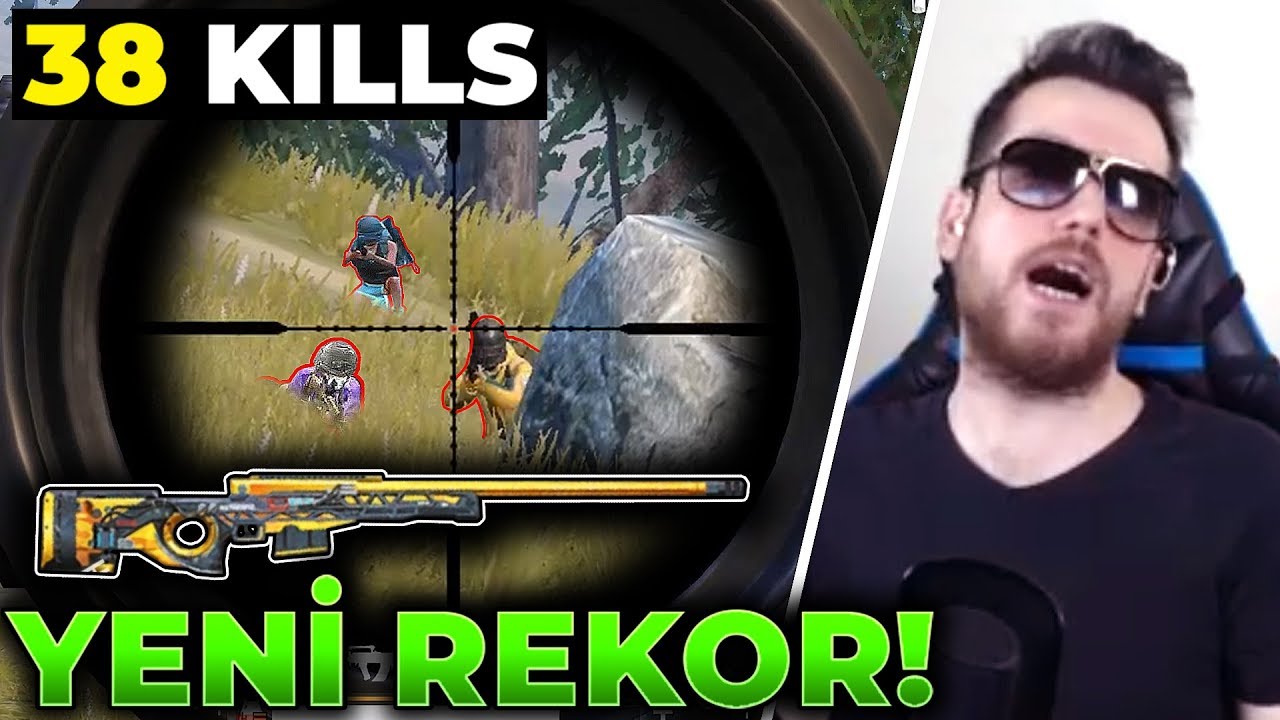 7 SEVİYE AWM İLE REKOR KILL - Pubg Mobile