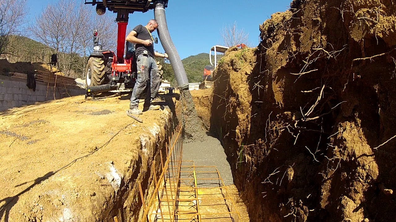 Réaliser un mur de soutènement 1/2
