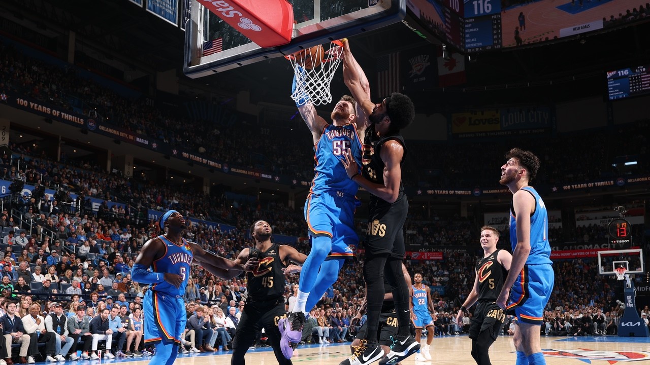Thunder's Top Plays Against the Cleveland Cavaliers | Courtside Highlights | February 22nd, 2026