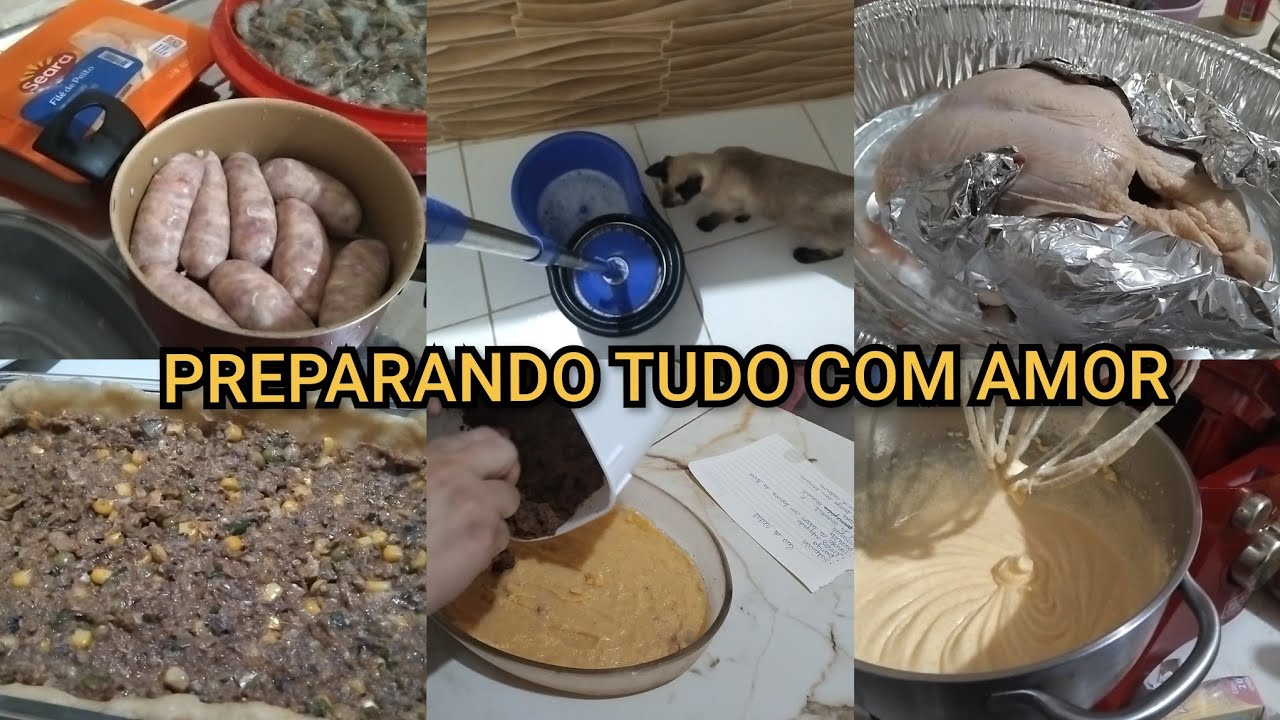 NOSSA PRIMEIRA CEIA COM FARTURA E COM TUDO QUE TIVEMOS VONTADE ! PREPARANDO TUDO! 