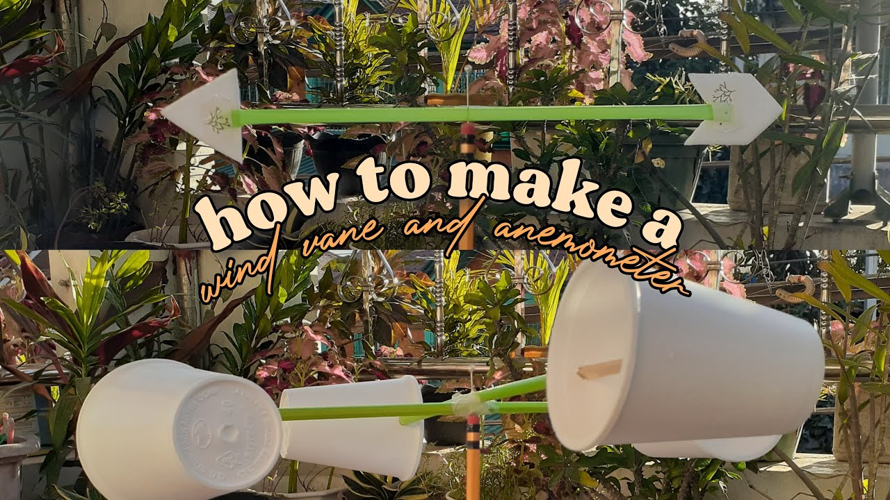 How to make a Wind Vane and Anemometer