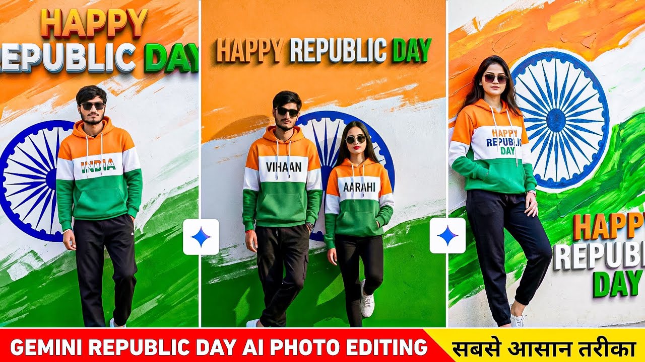 Republic Day Photo Editing 2026 🇮🇳 | Viral Gemini AI Prompts | Aarya Editz