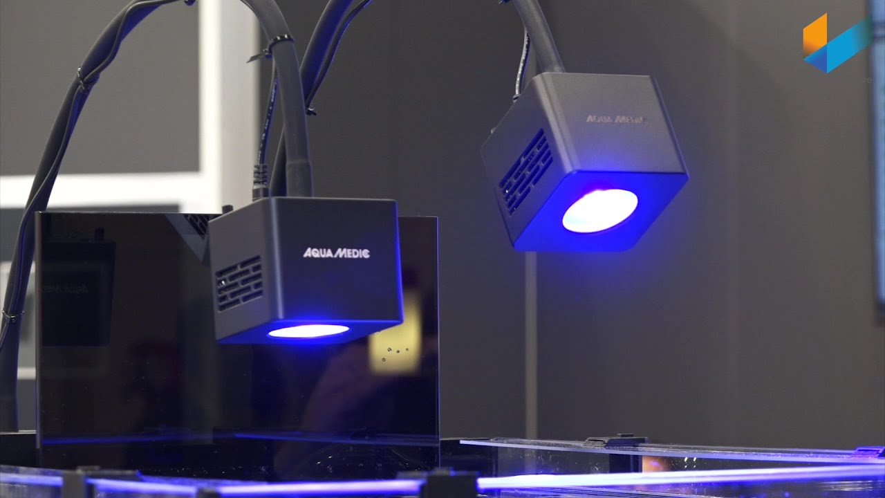 Aqua Medic aquarius LED & Cubicus CF Qube & Blenny Cube & Smartcontroller | Interzoo 2016