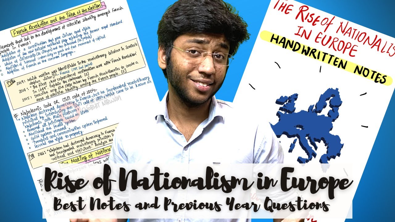 *Updated* The Rise of Nationalism in Europe Notes for Class 10 Board Exam