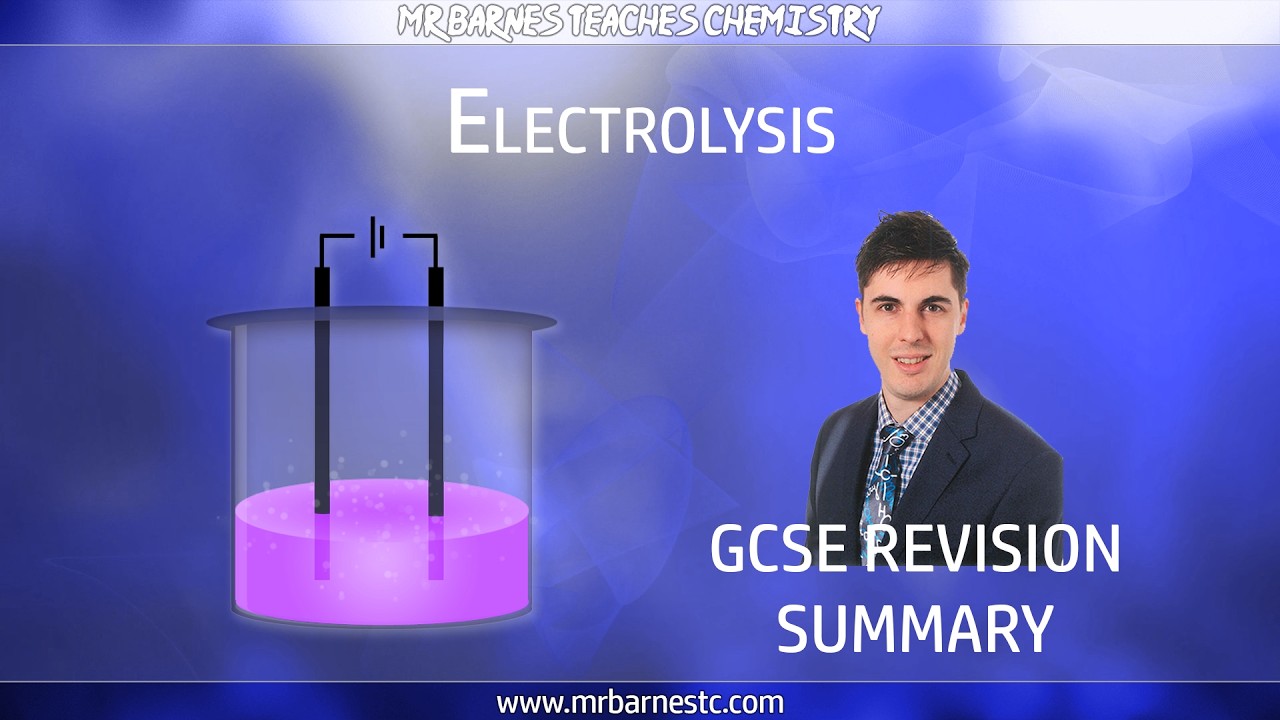 Electrolysis: All you need to know for the GCSE