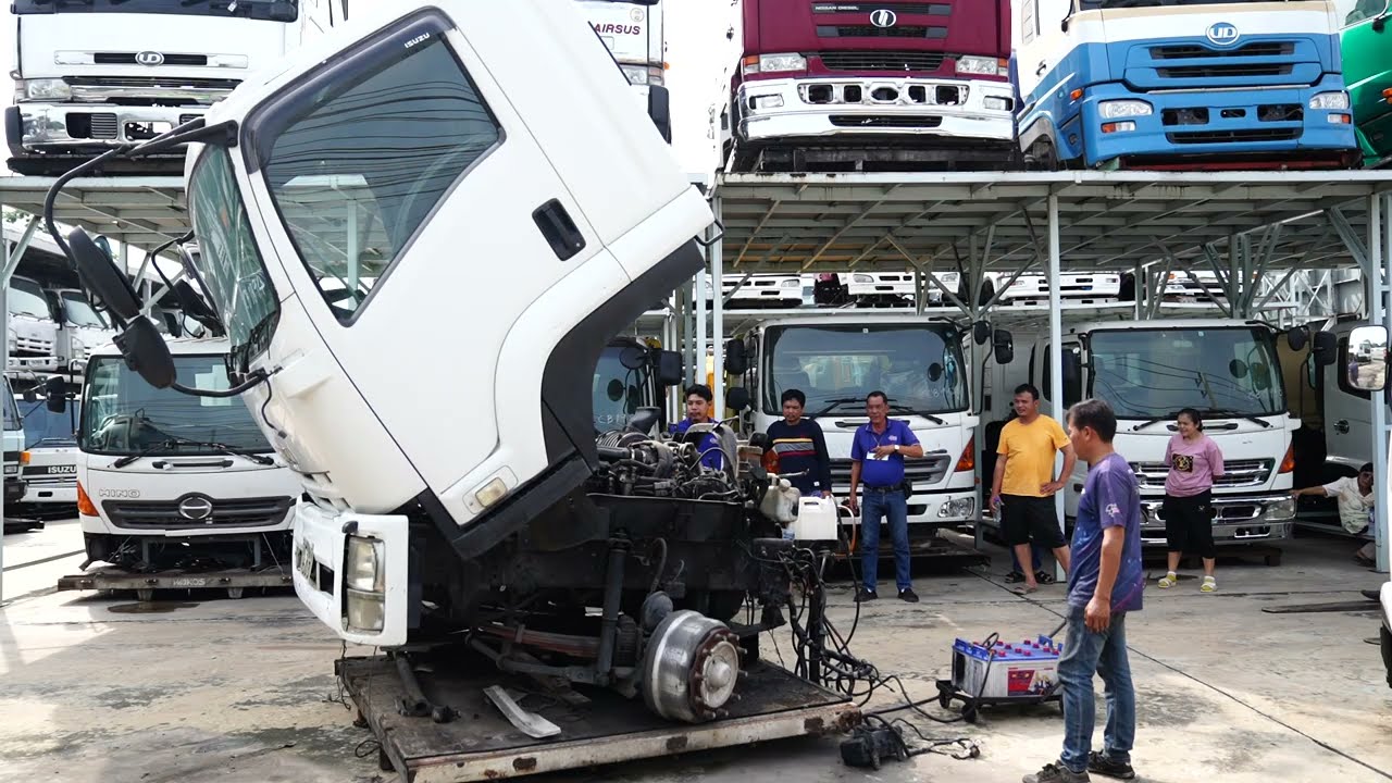 ISUZU FVM300 с двигателем ISUZU 6HK1, 300 лошадиных сил, прочный, быстрый, экономичный, полная ко...