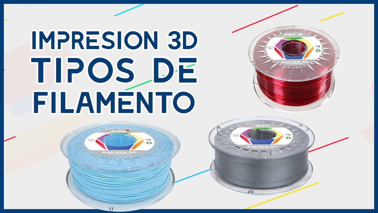 IMPRESIÓN 3D ►Conoce los 3 filamentos más utilizados 🔥