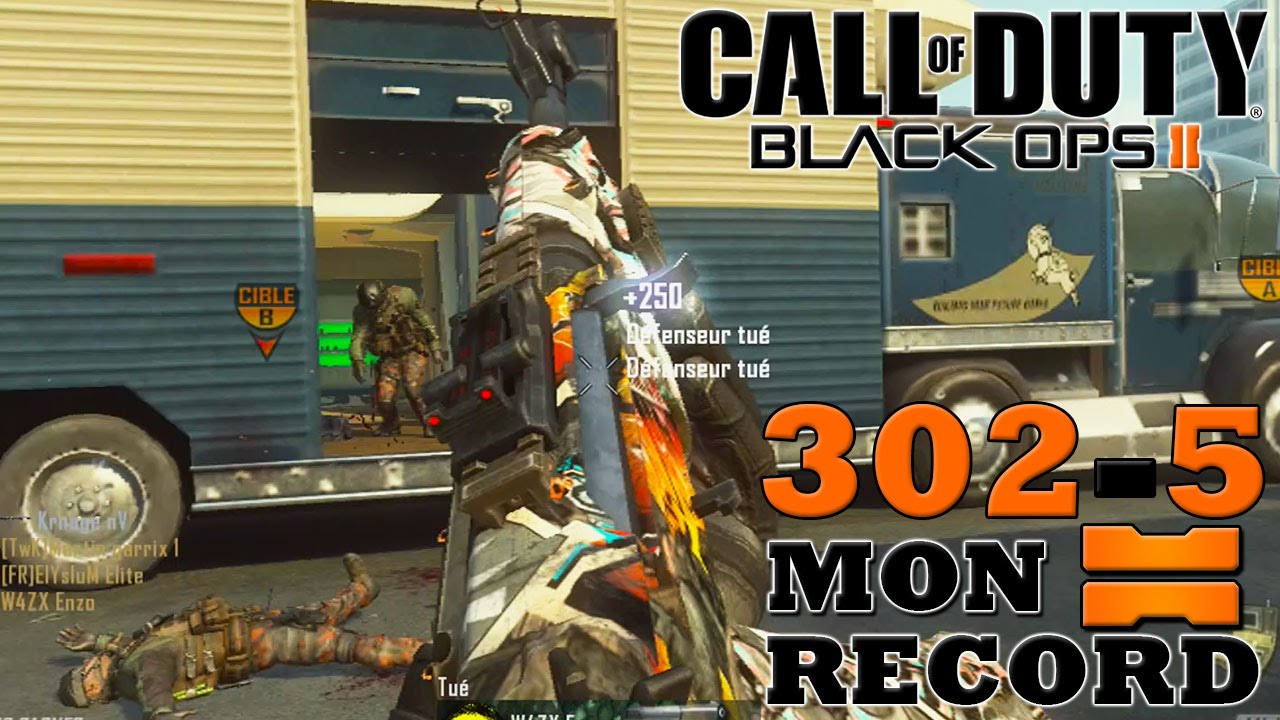 COD BO2 - 302-5 Mon record de Kill