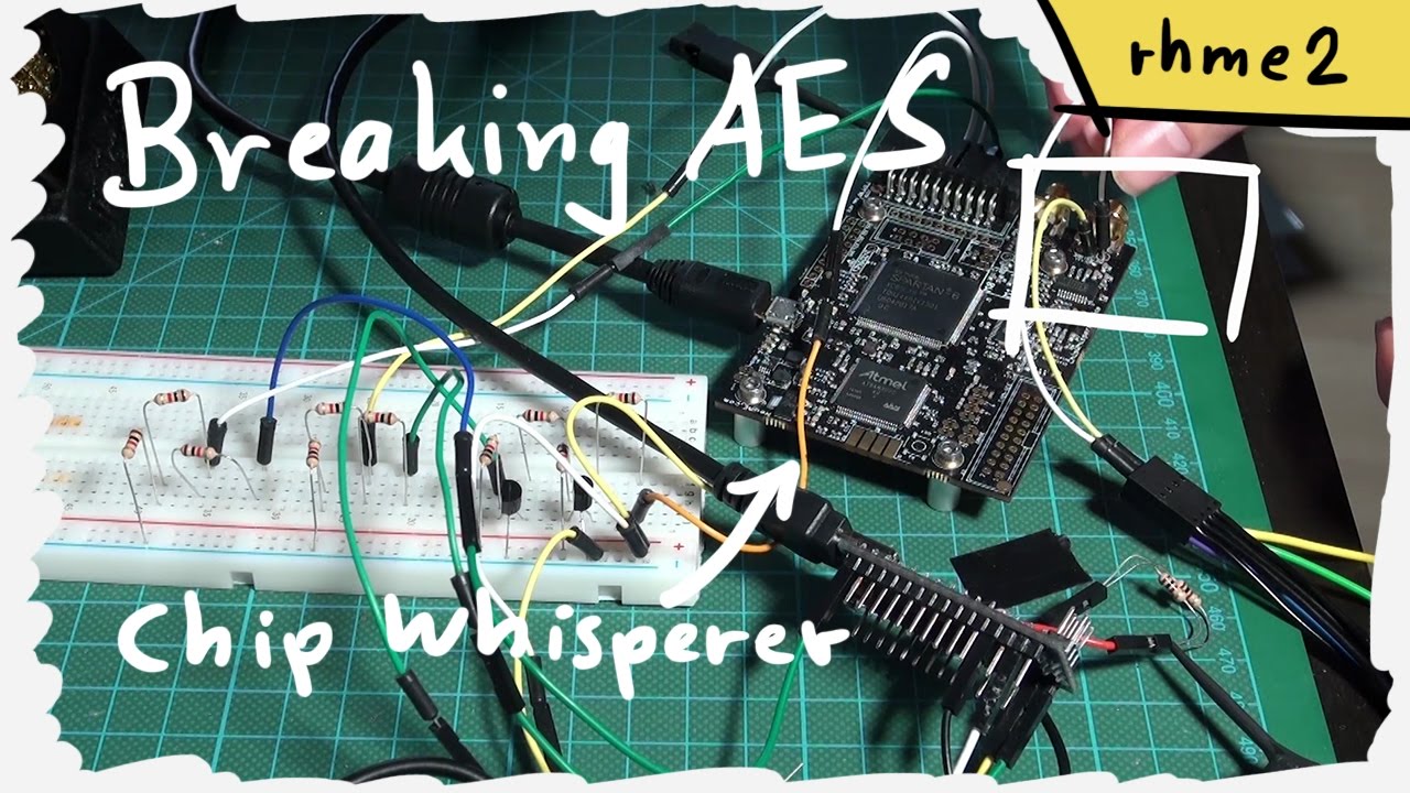 Взлом AES с помощью ChipWhisperer — проще простого (анализ сторонних каналов 100)