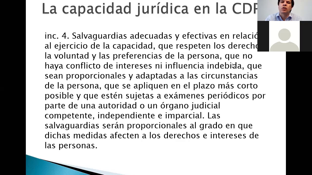 Restricciones a la capacidad   Principios generales (1/4)