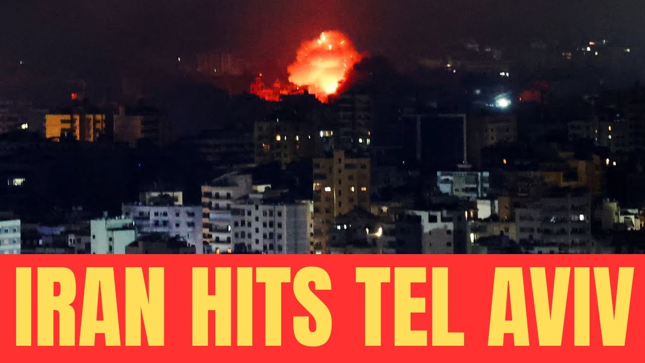 Iran Drops Heavy Bombs on Tel Aviv: Israel Under Attack 🇮🇷💣🇮🇱
