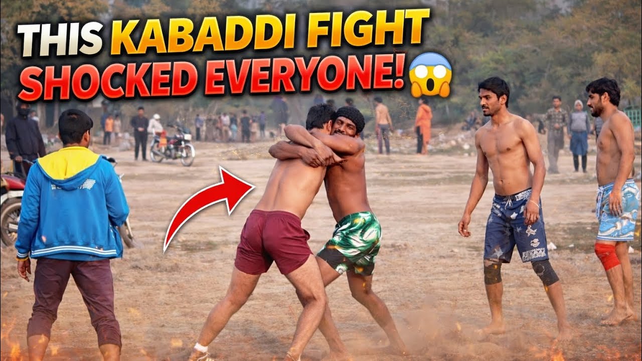 Kabaddi match butt academy vs khala badal