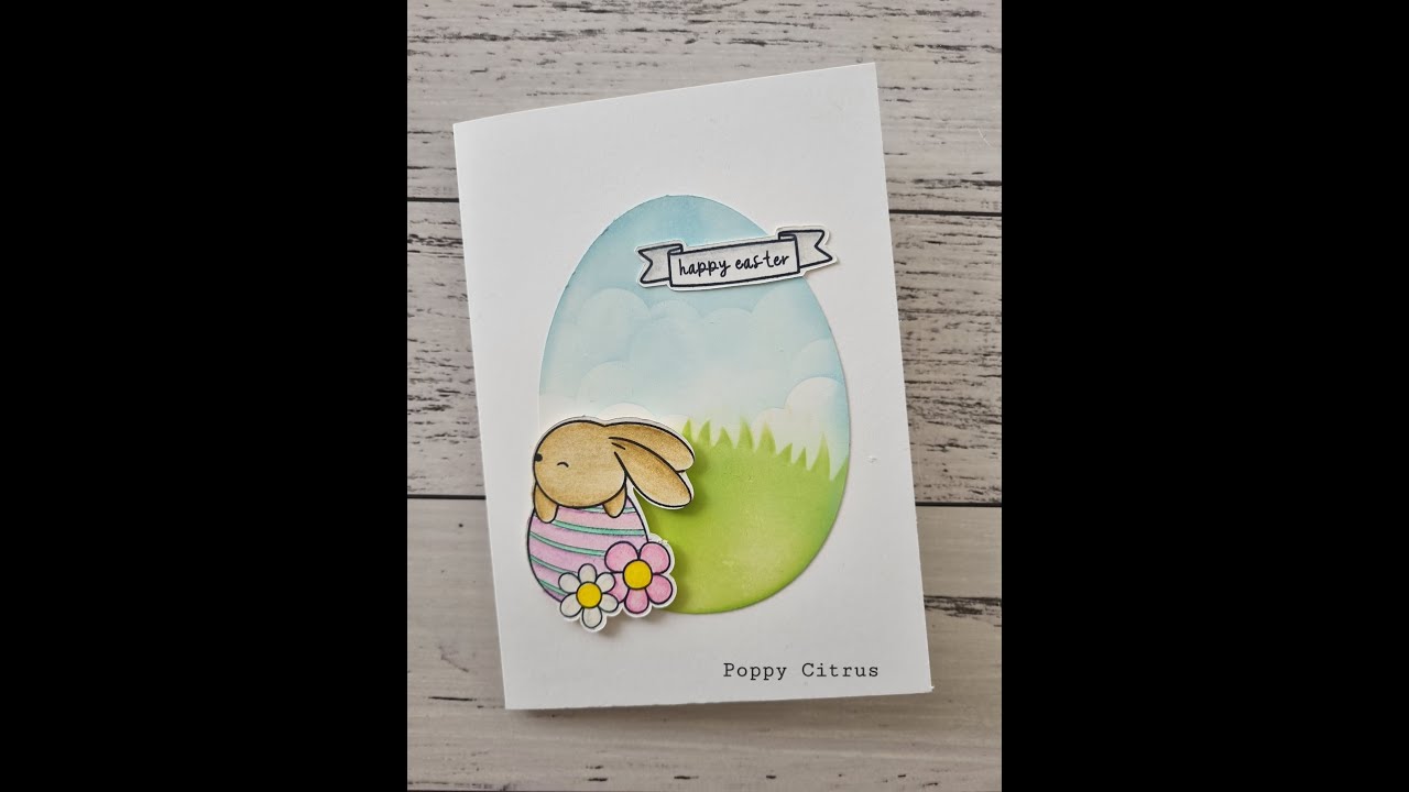 Silhouette Cameo Creative Fabrica Easter Bunny Card