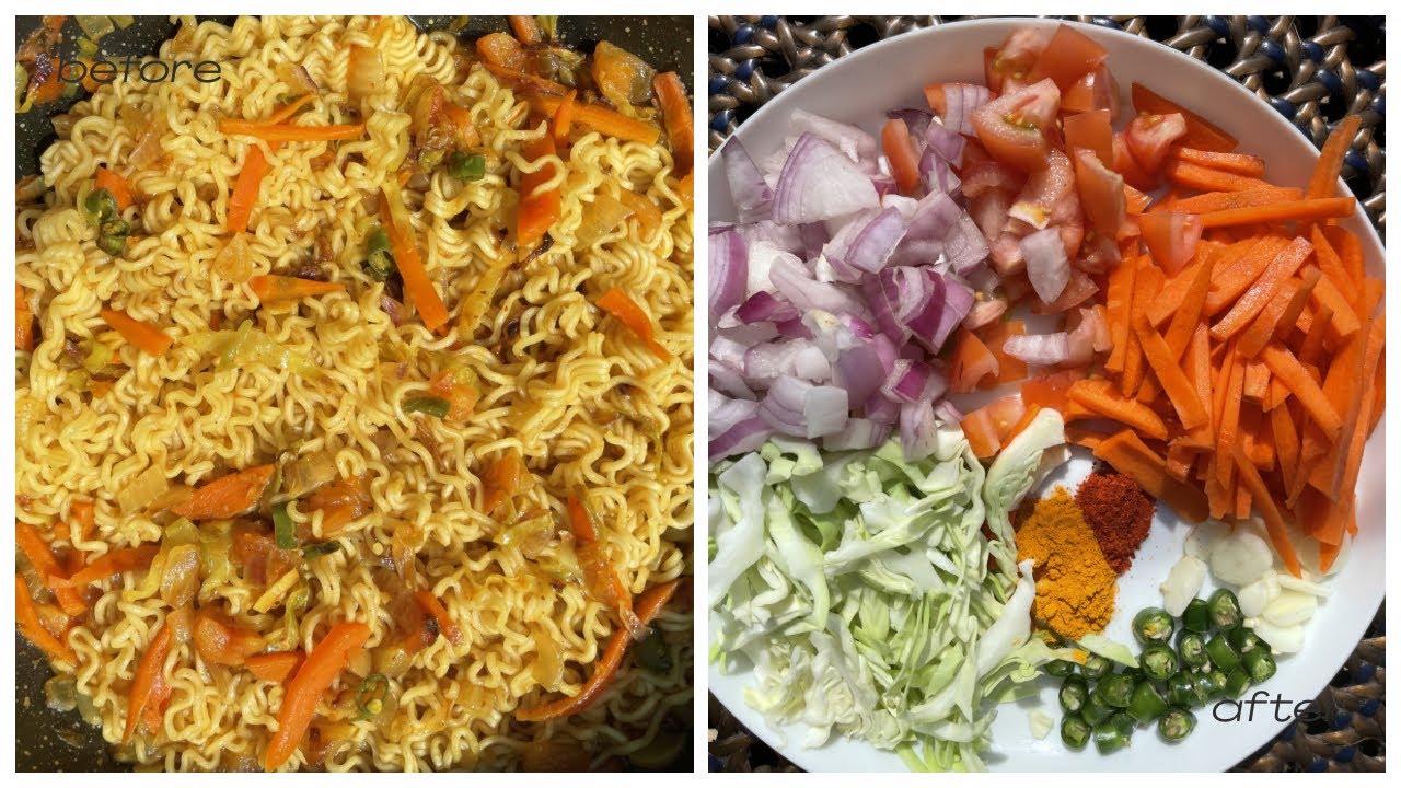 MY STYLE OF COOKING MAGGI🍜