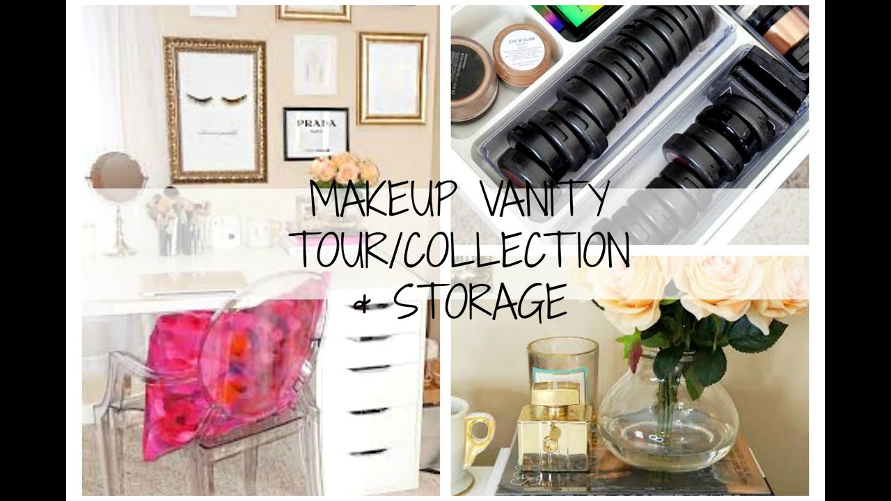 Makeup Collection/Vanity Tour + Storage 2015 | Chelsea Hernandez
