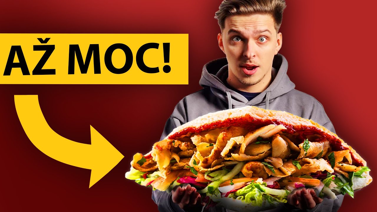 KOUPILI JSME NEJVĚTŠÍ KEBAB V PARDUBICÍCH! 🌯
