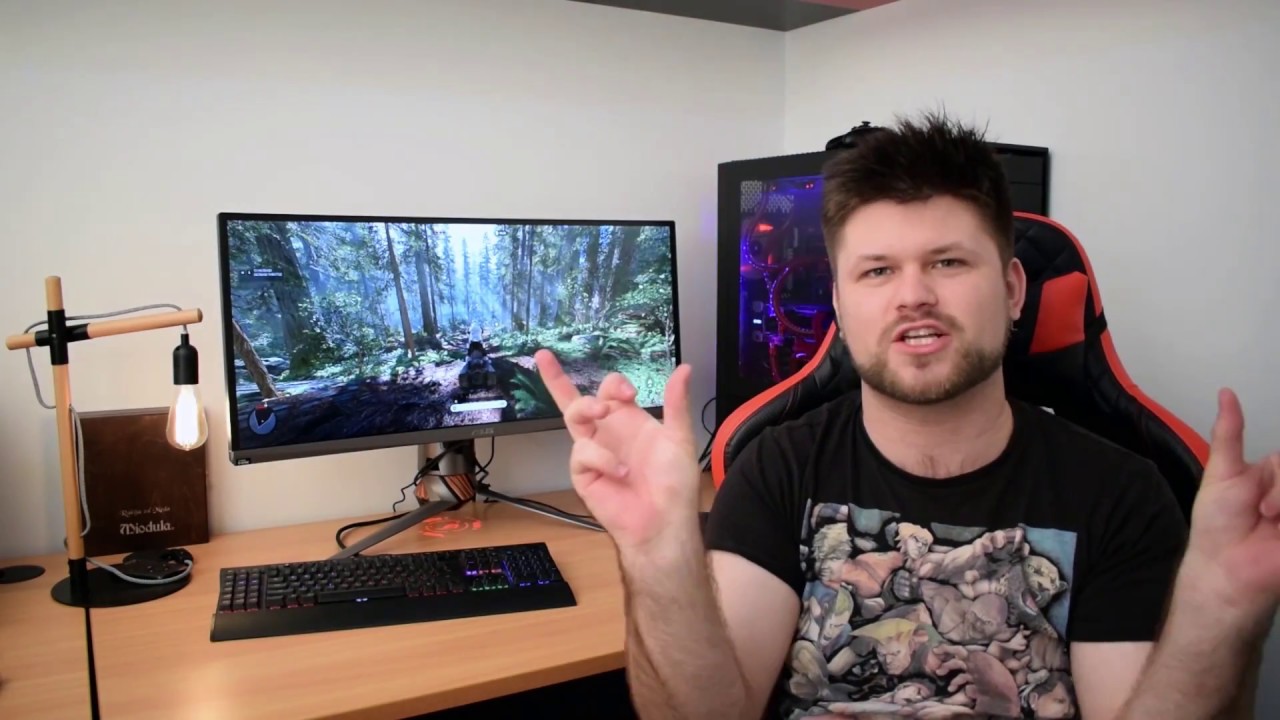 ASUS ROG Swift PG348Q UltraWide Gaming Monitor Review | Tech Man Pat