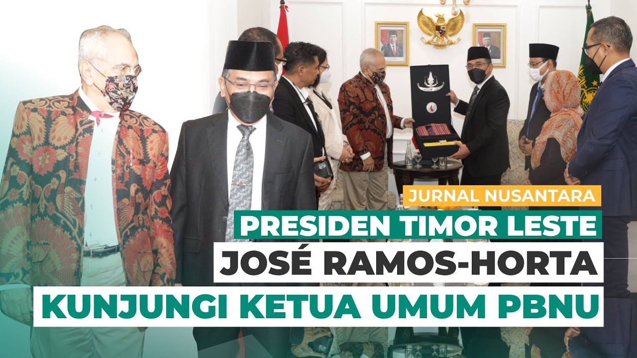 Presiden Timor Leste José Ramos-Horta Kunjungi Ketua Umum PBNU