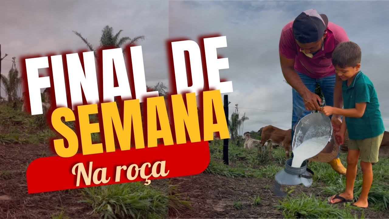 Final de Semana na Ro&ccedil;a - Vlog Infantil 