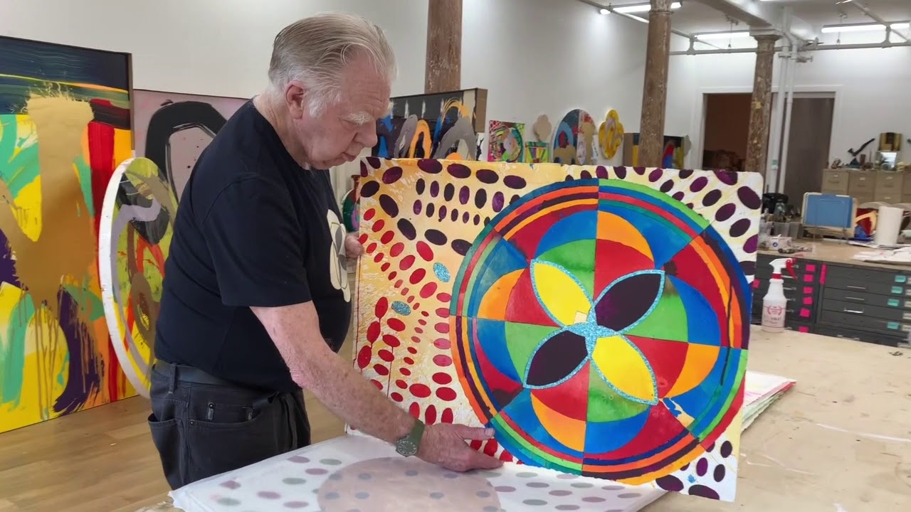 Max Gimblett&mdash;Colored Inks on Paper