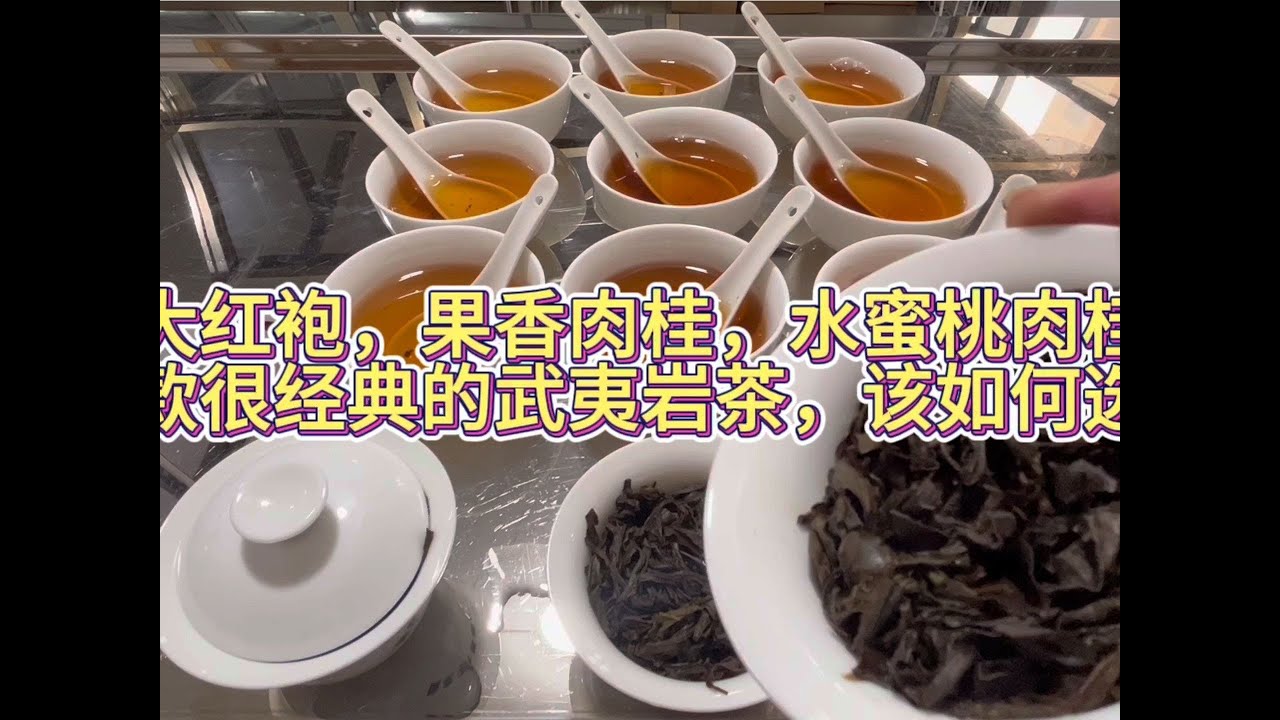 大红袍，果香肉桂，水蜜桃肉桂三款很经典的武夷岩茶，该如何选择