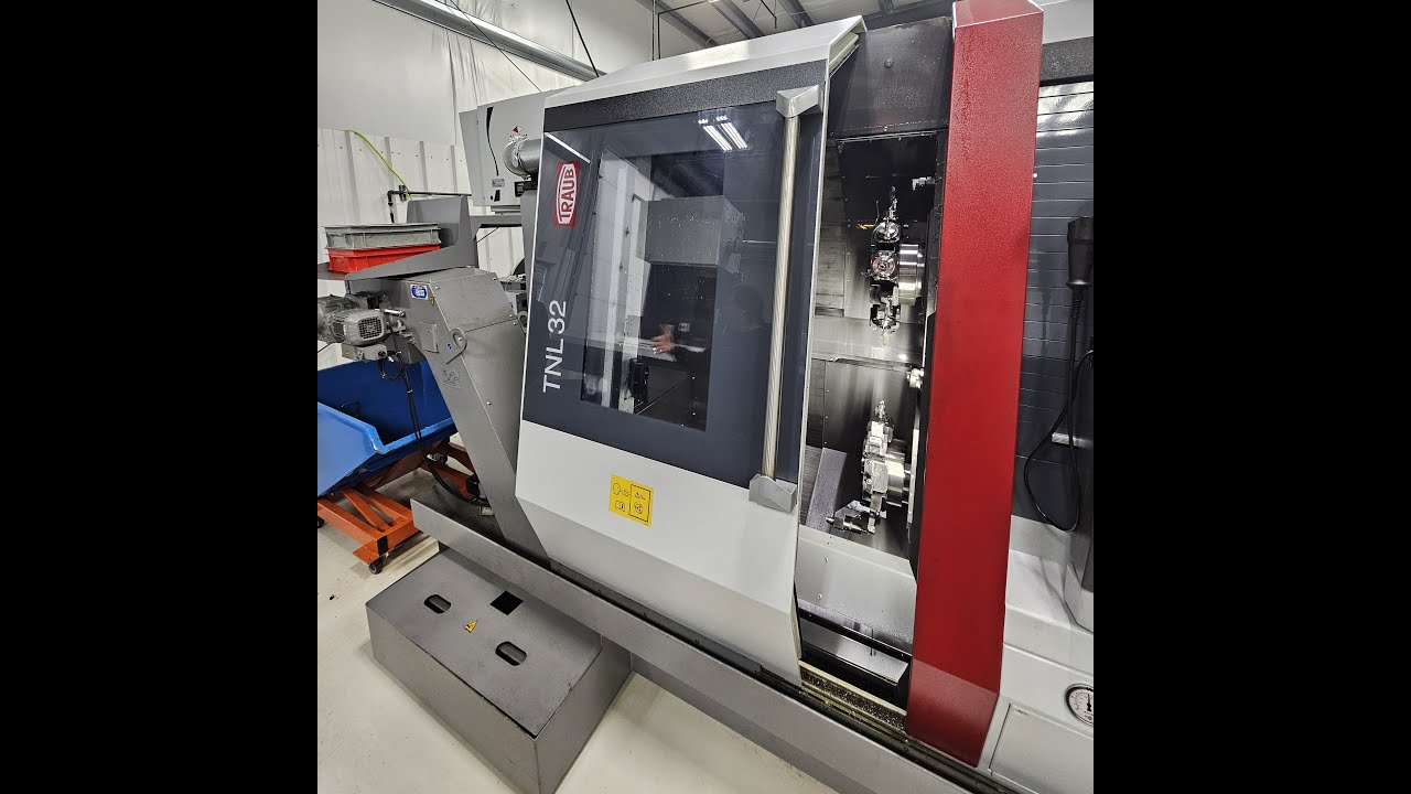 2015 TRAUB TNL32-9P CNC Swiss Lathe